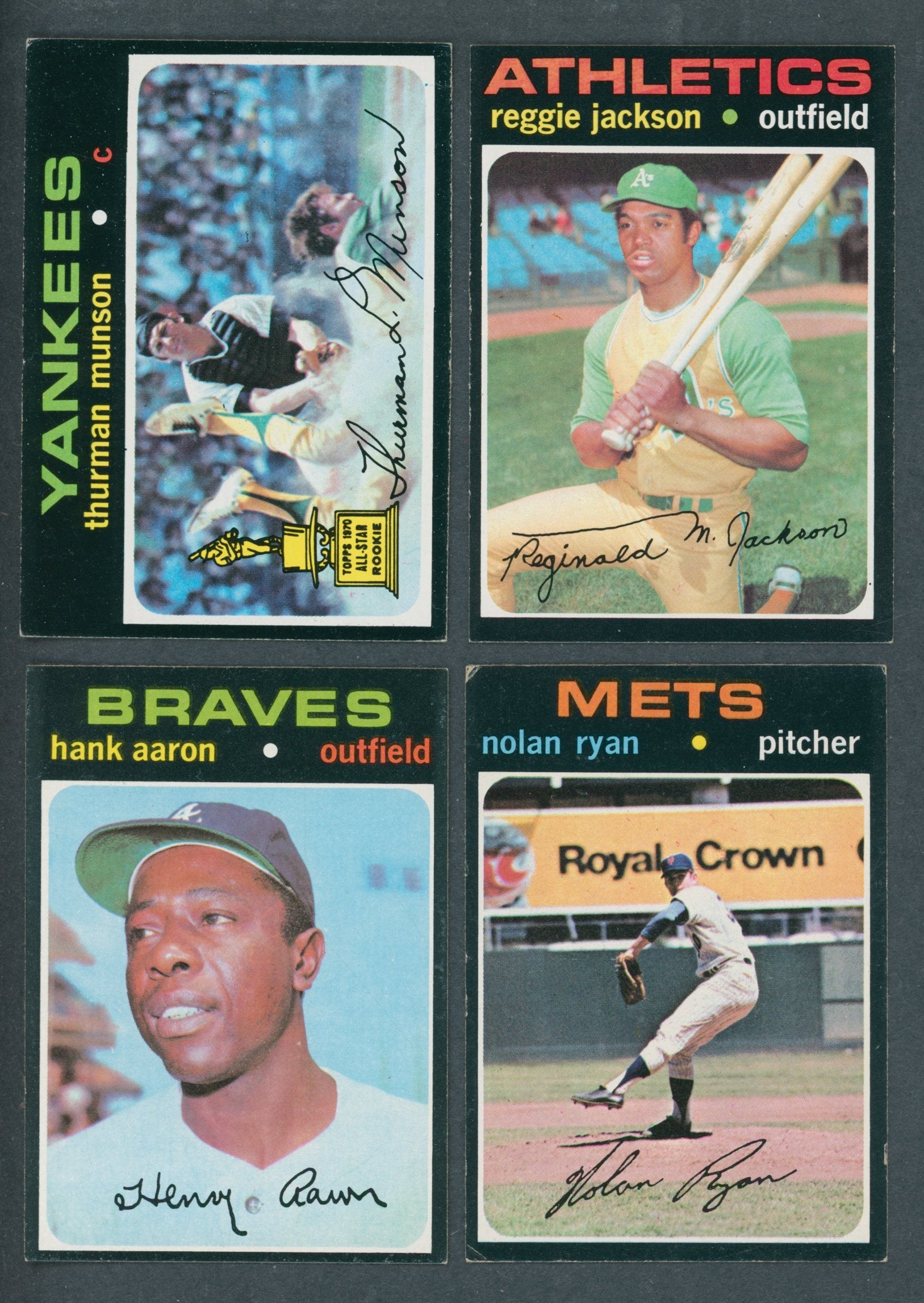 1971 Topps Baseball Complete Set EX (752) (23-509)