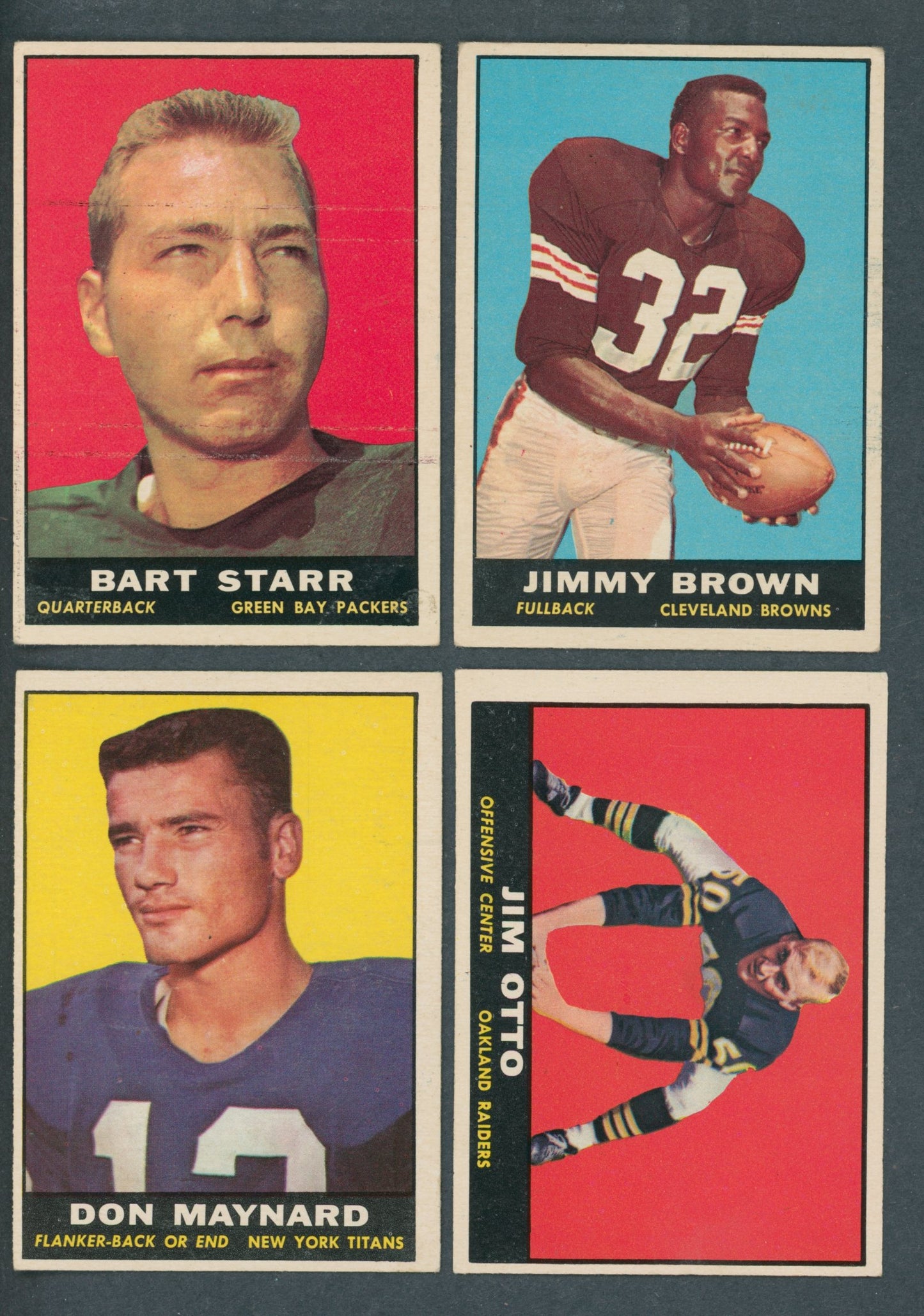 1961 Topps Football Complete Set EX/MT (198) (23-514)