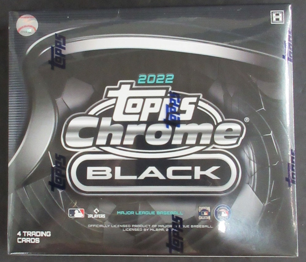 2022 Topps Chrome Black Baseball Box (Hobby) (4 Cards)