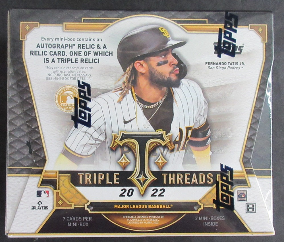 2022 Topps Triple Threads Baseball Box (Hobby) (2/7)