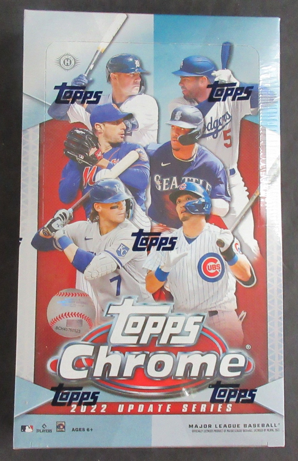 2022 Topps Chrome Baseball Update Series Box (Hobby) (24/4)