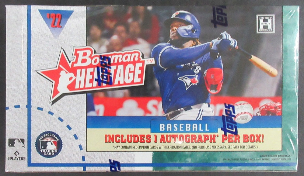 2022 Bowman Heritage Baseball Box (On-Line Exclusive) (Hobby) (10/24)