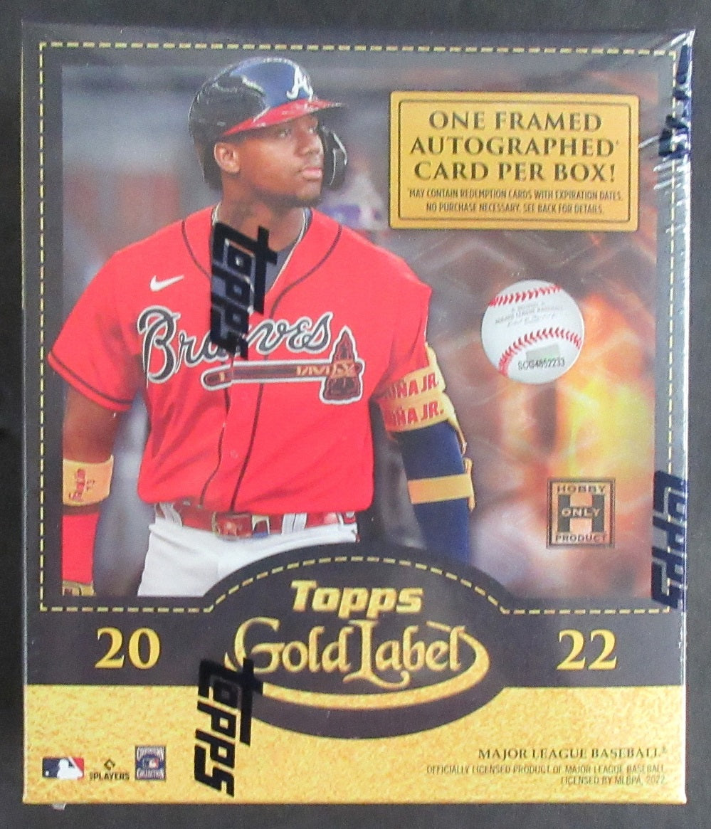 2022 Topps Gold Label Baseball Box (Hobby) (33 Cards)