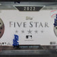 2022 Topps Five-Star Baseball Box (Hobby) (2 Autos)