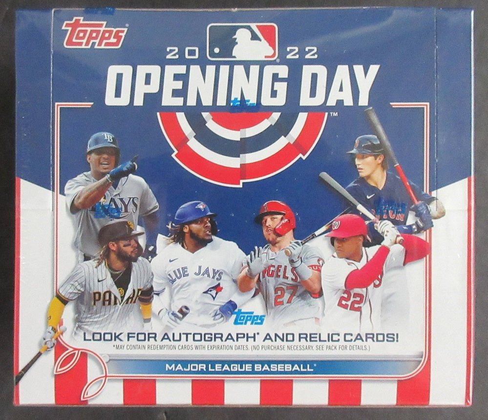 2022 Topps Opening Day Baseball Box (Hobby) (36/7)