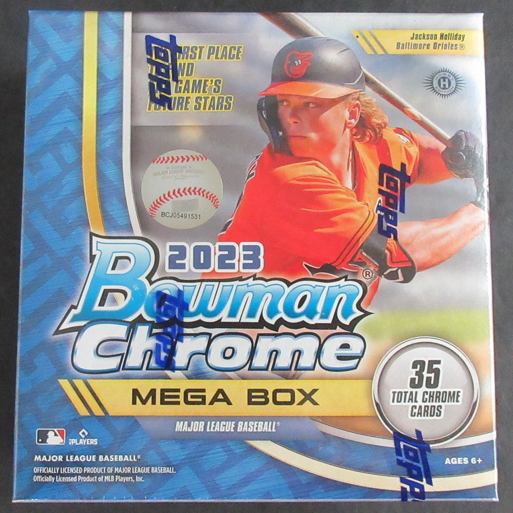 2023 Bowman Chrome Baseball Mega Box (Hobby) (5/5 and 2/5)