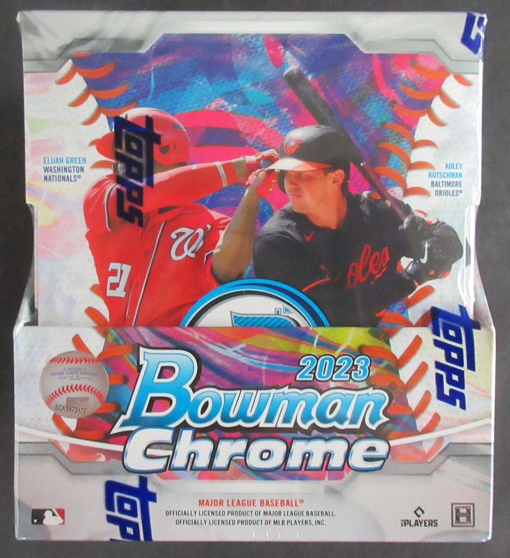 2023 Bowman Chrome Baseball Box (Hobby) (2/6/5)