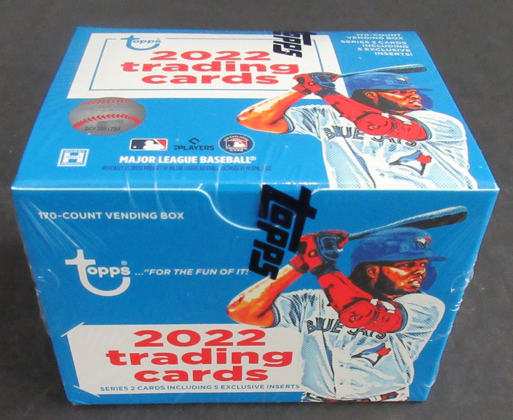 2022 Topps Baseball Series 2 Vending Box (Hobby) (170/5)