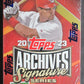 2023 Topps Archives Signature Series Baseball Box (Retired Player) (Hobby)