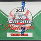 2023 Topps Chrome Baseball Platinum Anniversary Box (Hobby) (24/4)