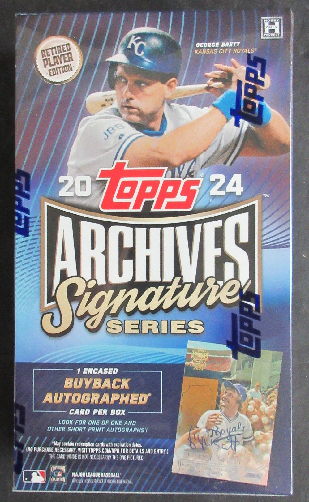 2024 Topps Archives Signature Series Baseball Box (Retired Player) (Hobby)