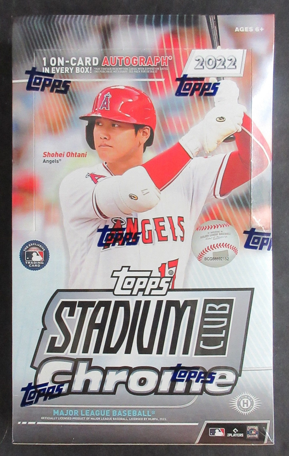 2022 Topps Stadium Club Chrome Baseball Box (Hobby) (14/6)