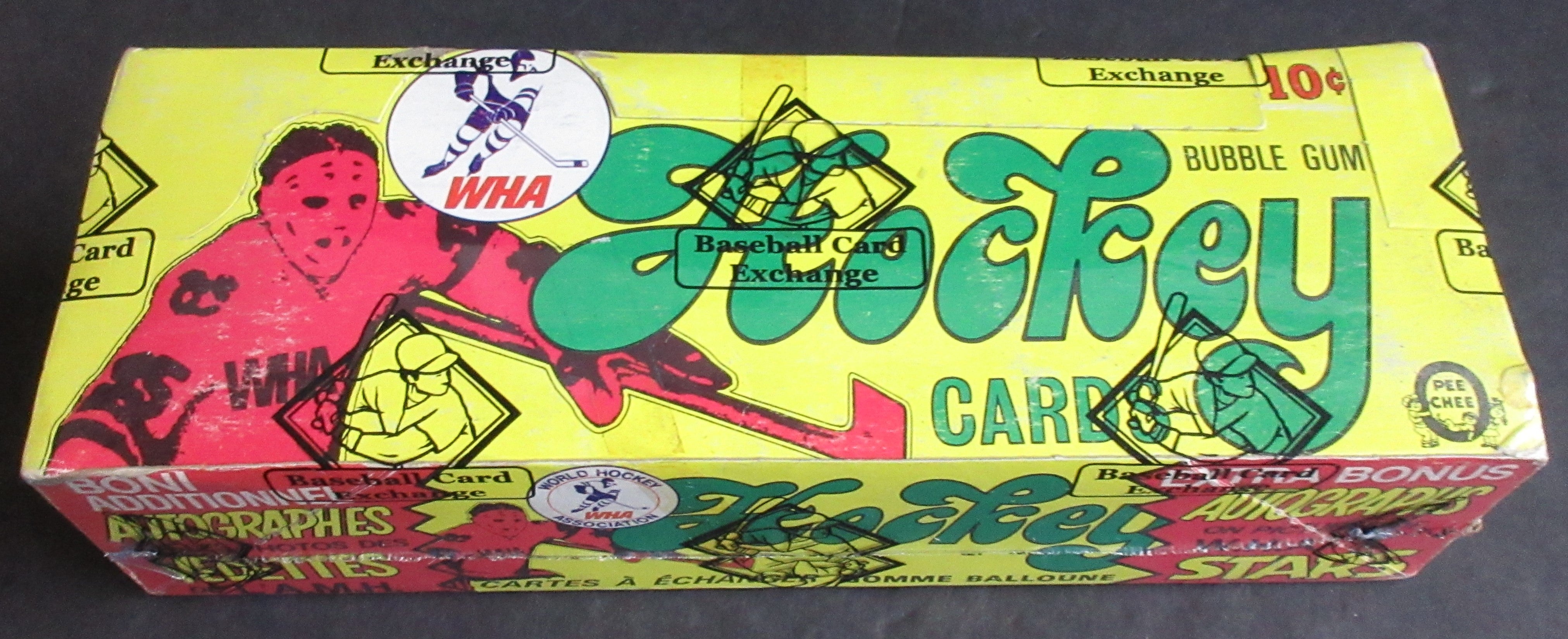 1974/75 OPC O-Pee-Chee WHA Hockey Unopened Wax Box (BBCE) (A17047)