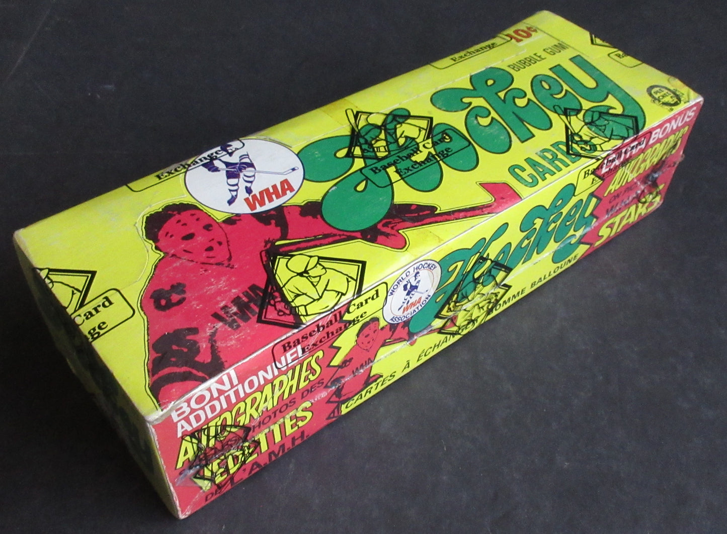 1974/75 OPC O-Pee-Chee WHA Hockey Unopened Wax Box (BBCE) (A17047)