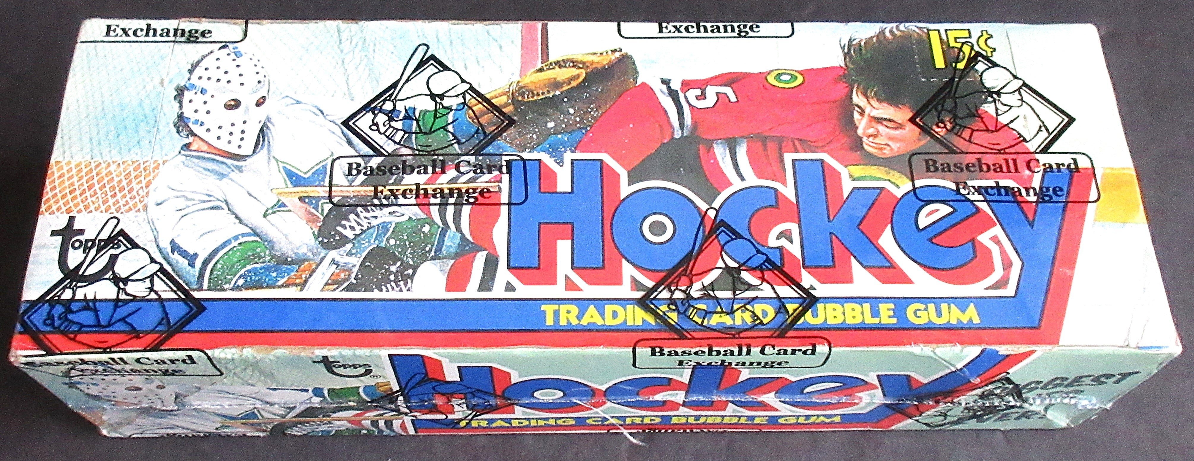 1975/76 Topps Hockey Unopened Wax Box (BBCE) (A14108)