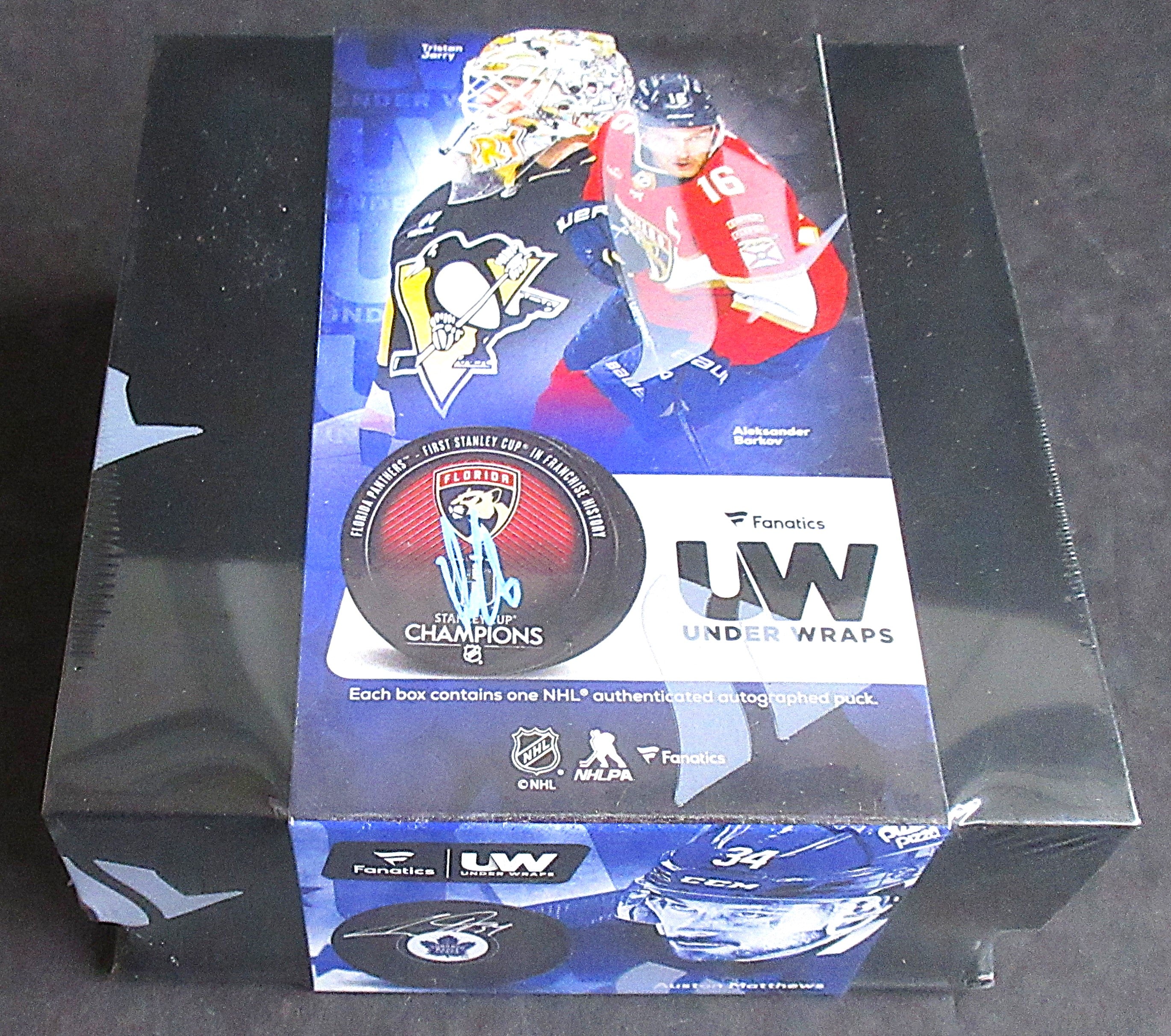 2024 Fanatics Hockey Under Wraps Mystery Box (1 Puck)