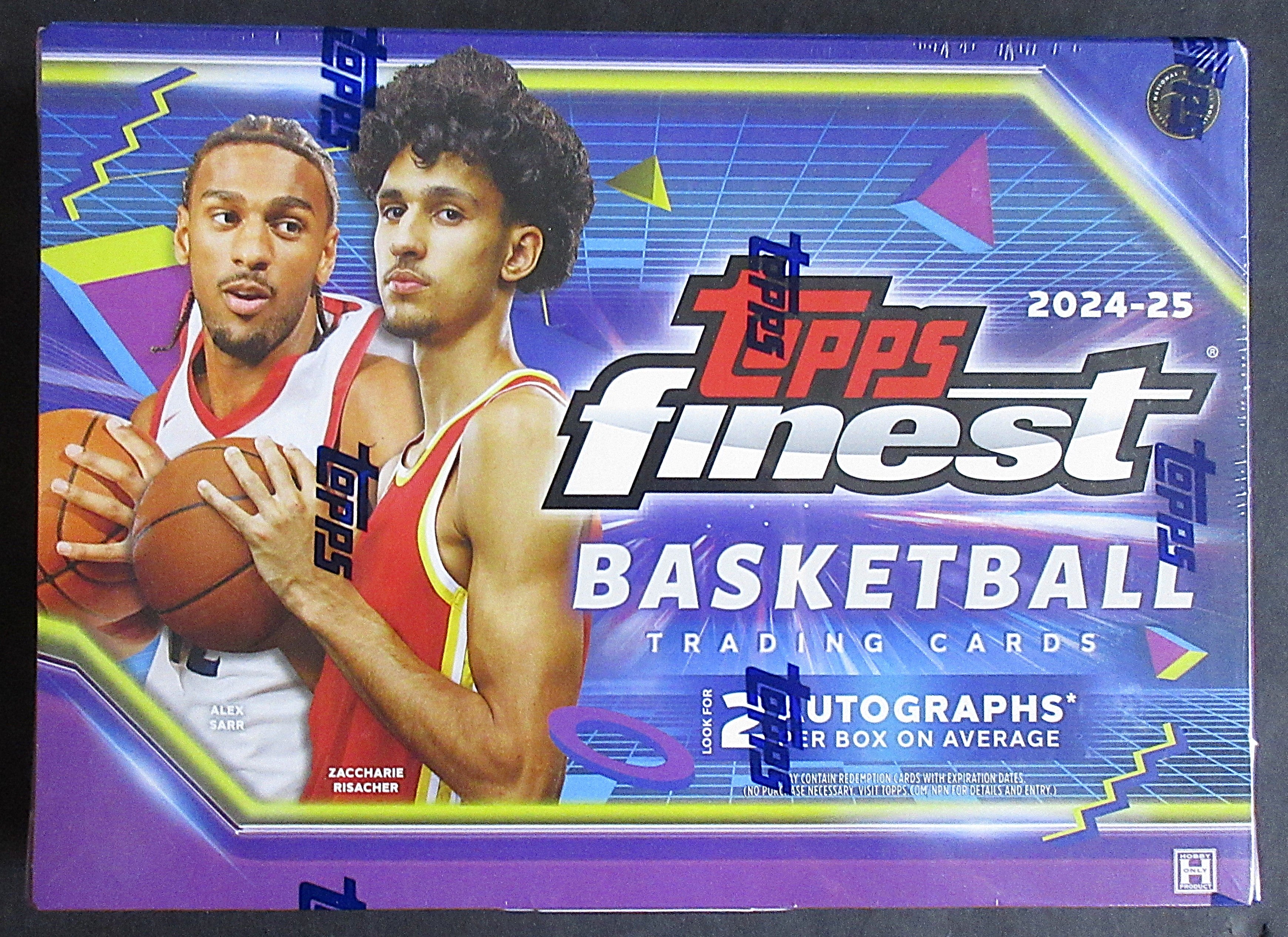 2024/25 Topps Finest Basketball Unopened Box (6/10) (Hobby)