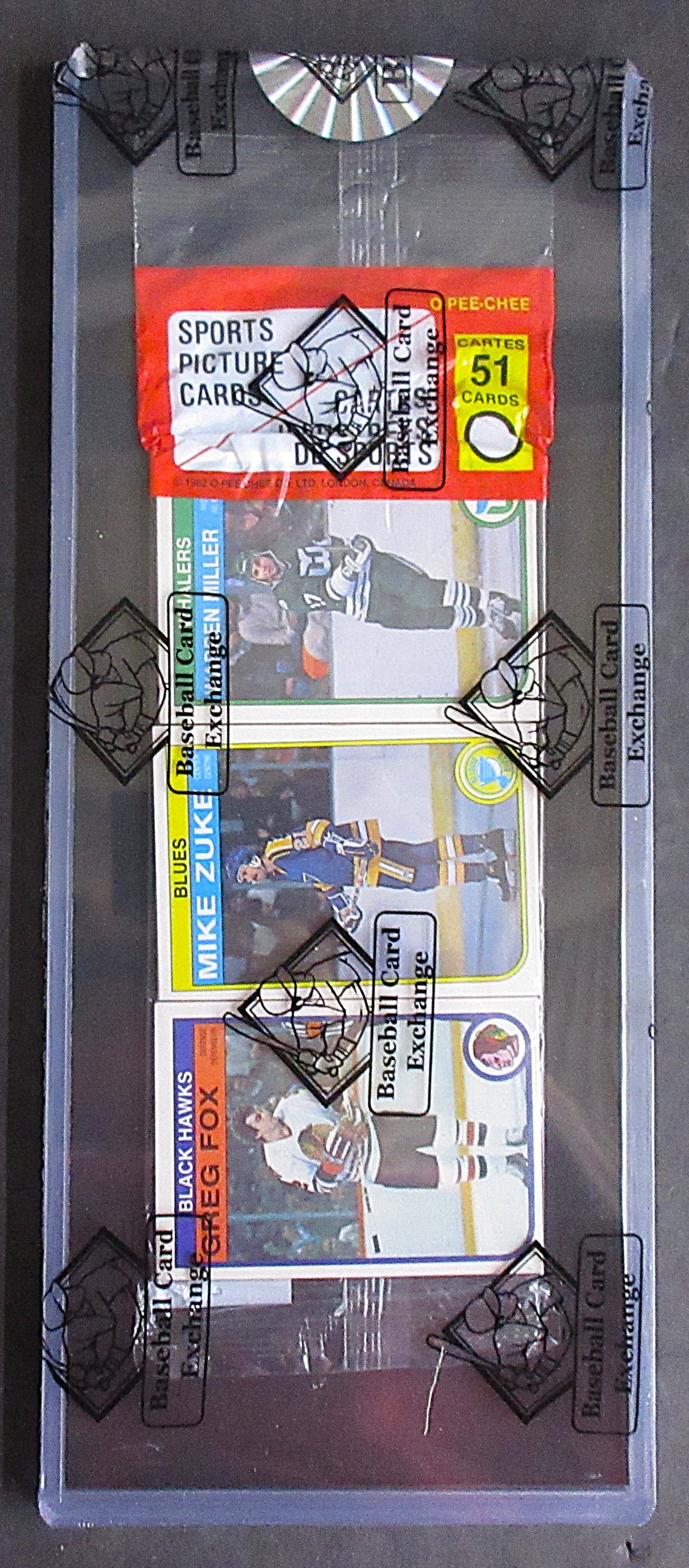 1982/83 OPC O-Pee-Chee Hockey Unopened Rack Pack (BBCE)