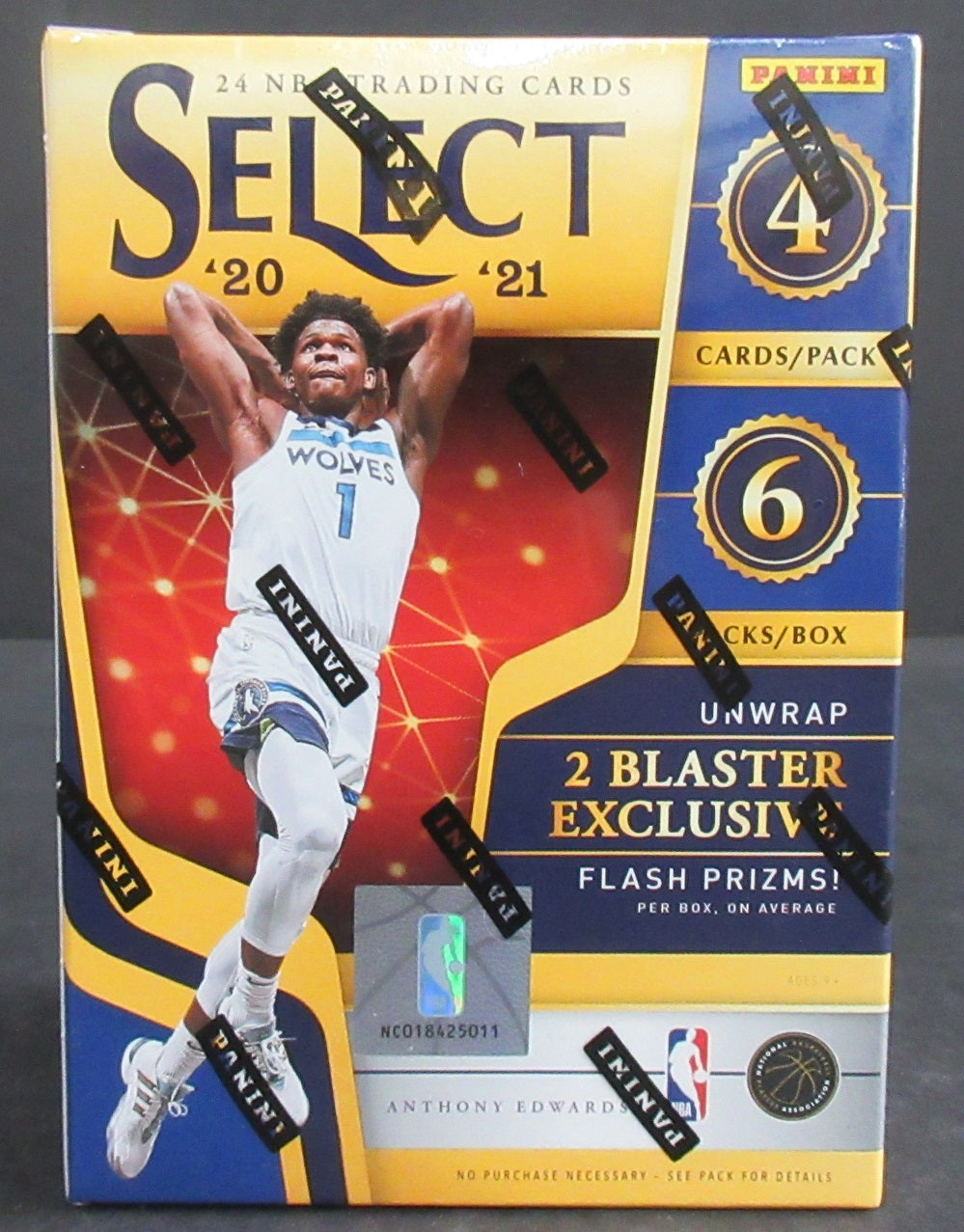 2020/21 Panini Select Basketball Blaster Box (6/4)