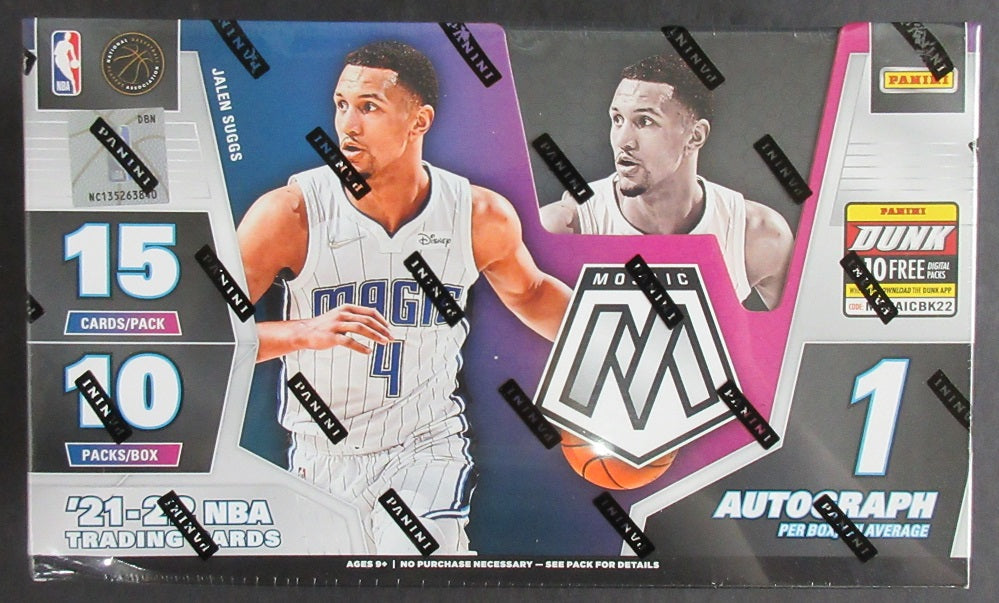 2021/22 Panini Mosaic Basketball Box (Hobby) (10/15)