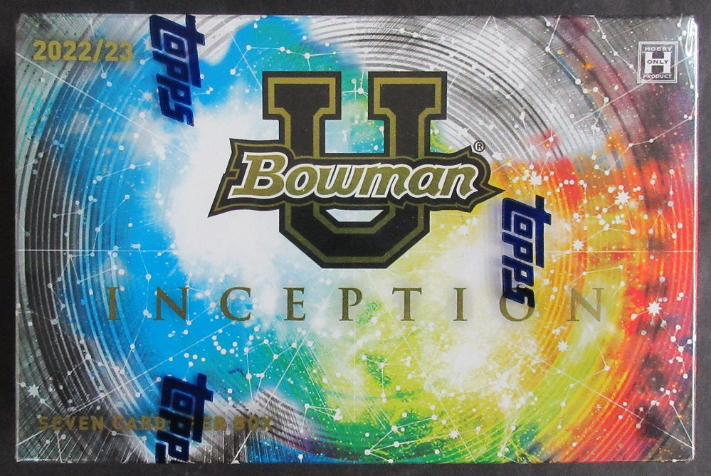 2022/23 Bowman University Inception Basketball Box (Hobby)