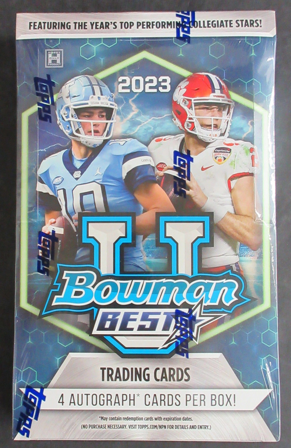 2023 Bowman Best University Football Box (Hobby) (12/5)