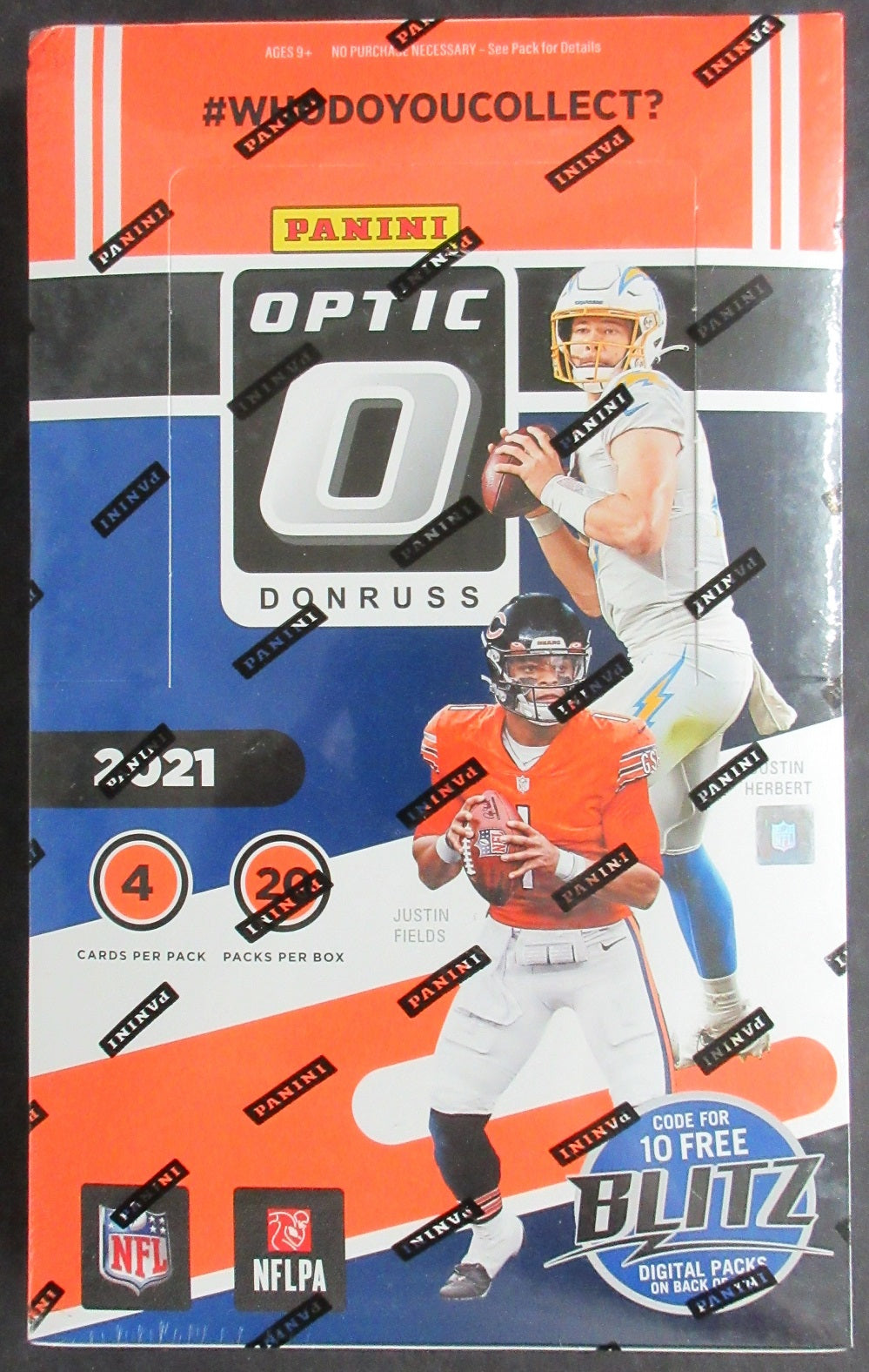 2021 Panini Donruss Optic Football Box (Retail) (20/4)