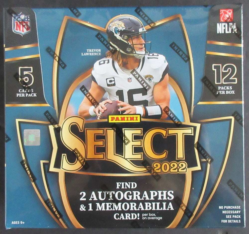 2022 Panini Select Football Box (Hobby) (12/5)