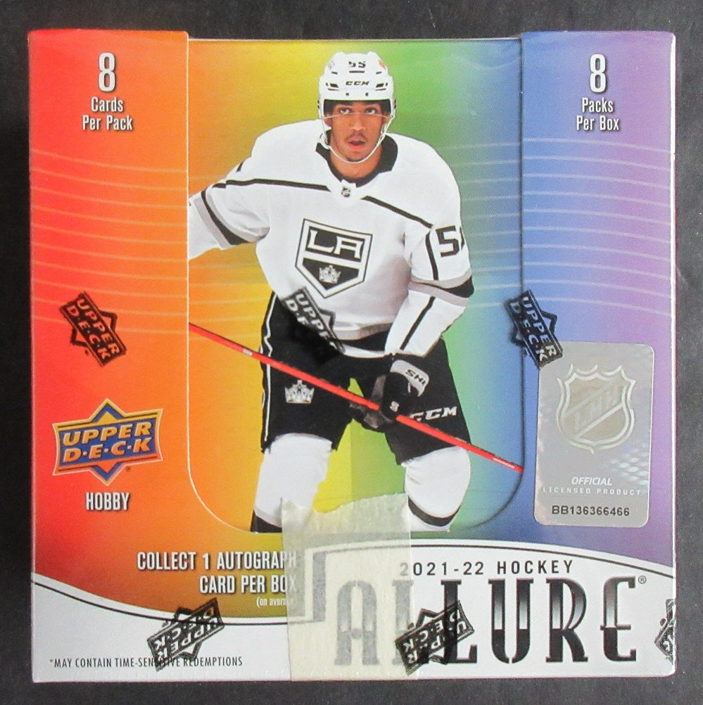 2021/22 Upper Deck Allure Hockey Box (Hobby) (8/8)