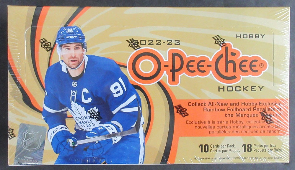 2022/23 Upper Deck OPC O-Pee-Chee Hockey Box (Hobby) (18/10)