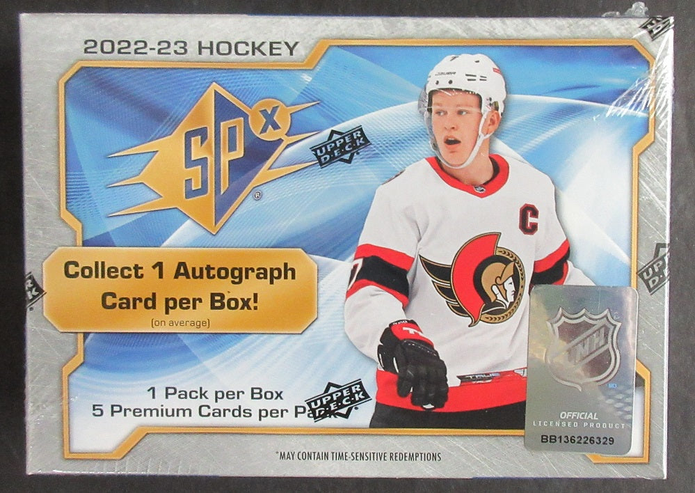 2022/23 Upper Deck SPX Hockey Box (Hobby) (1/5)