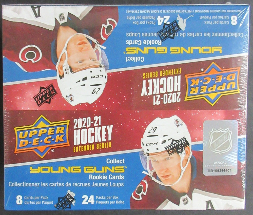 2020/21 Upper Deck Hockey Extended Series Box (Retail) (24/8)