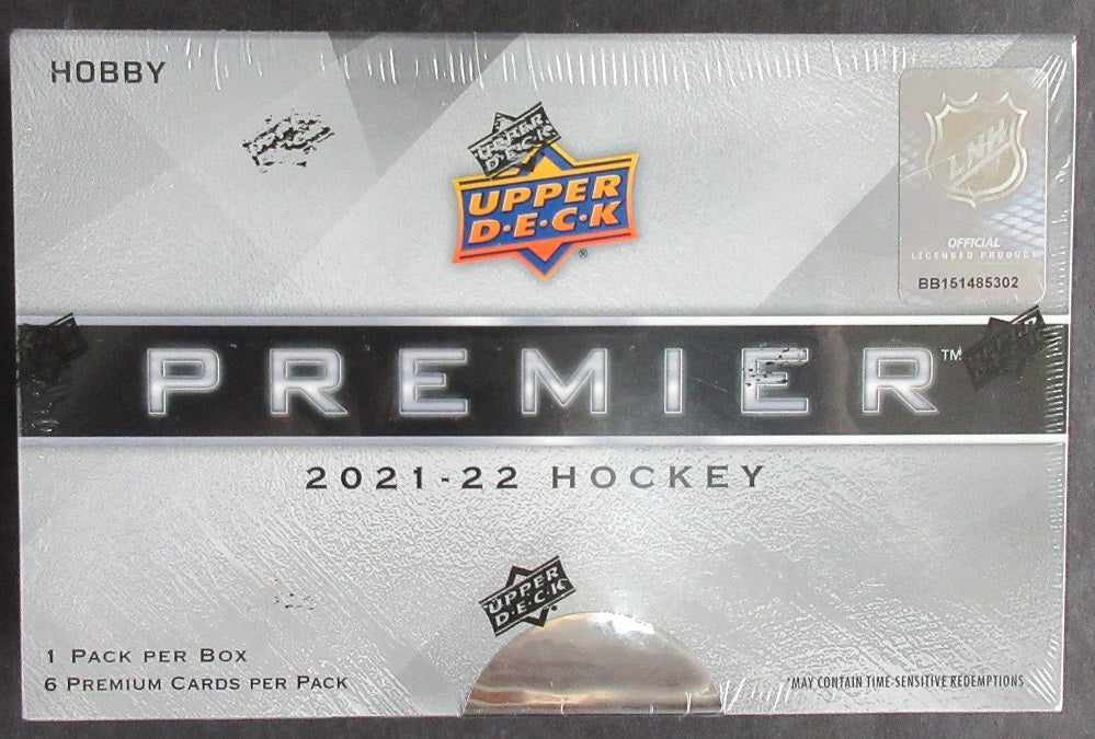 2021/22 Upper Deck Premier Hockey Box (Hobby) (1/6)