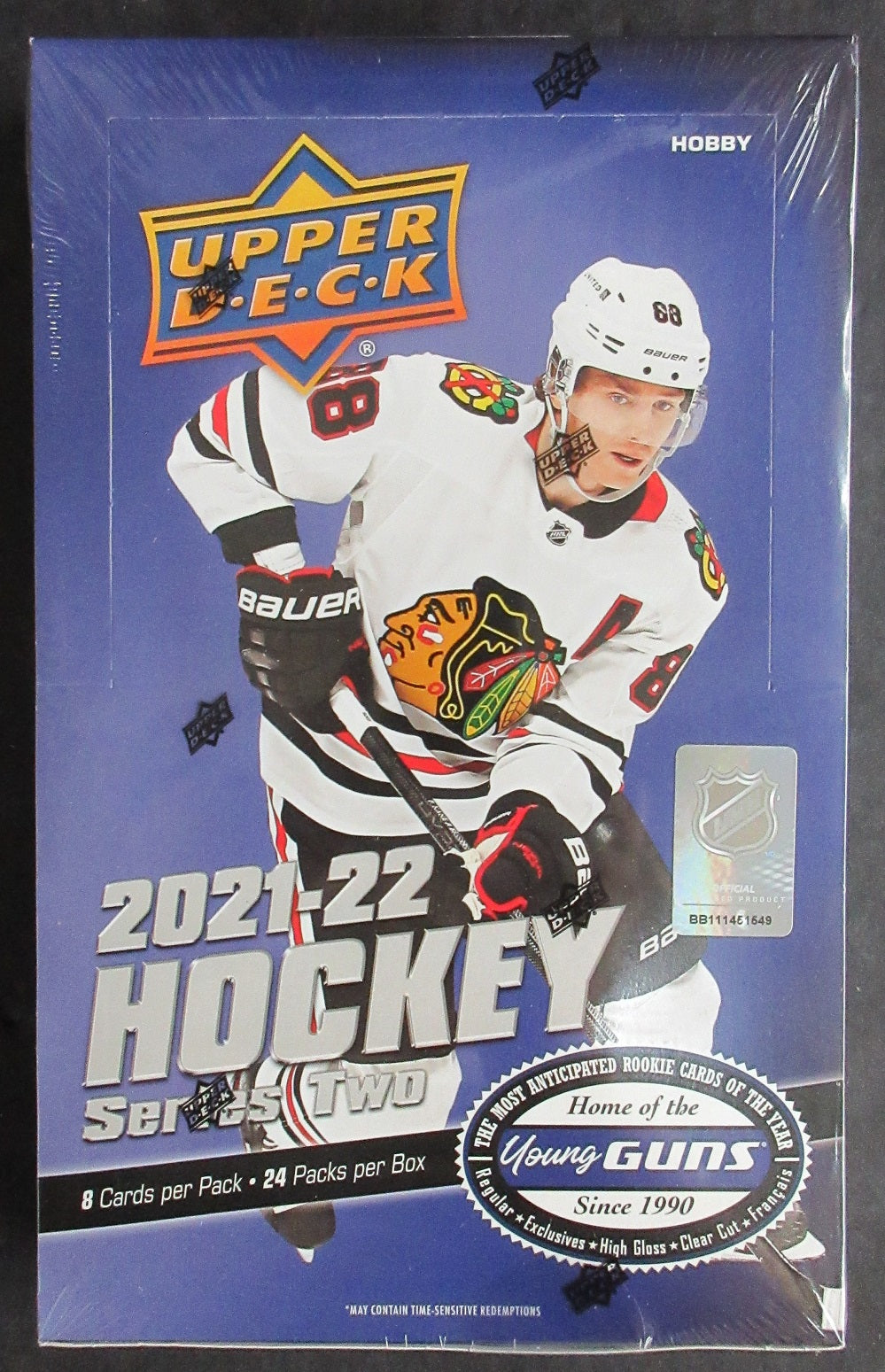 2021/22 Upper Deck Hockey Series 2 Box (Hobby) (24/8)