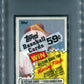 1985 Topps Baseball Unopened Cello Pack PSA 9 Tony Gwynn Top *9148