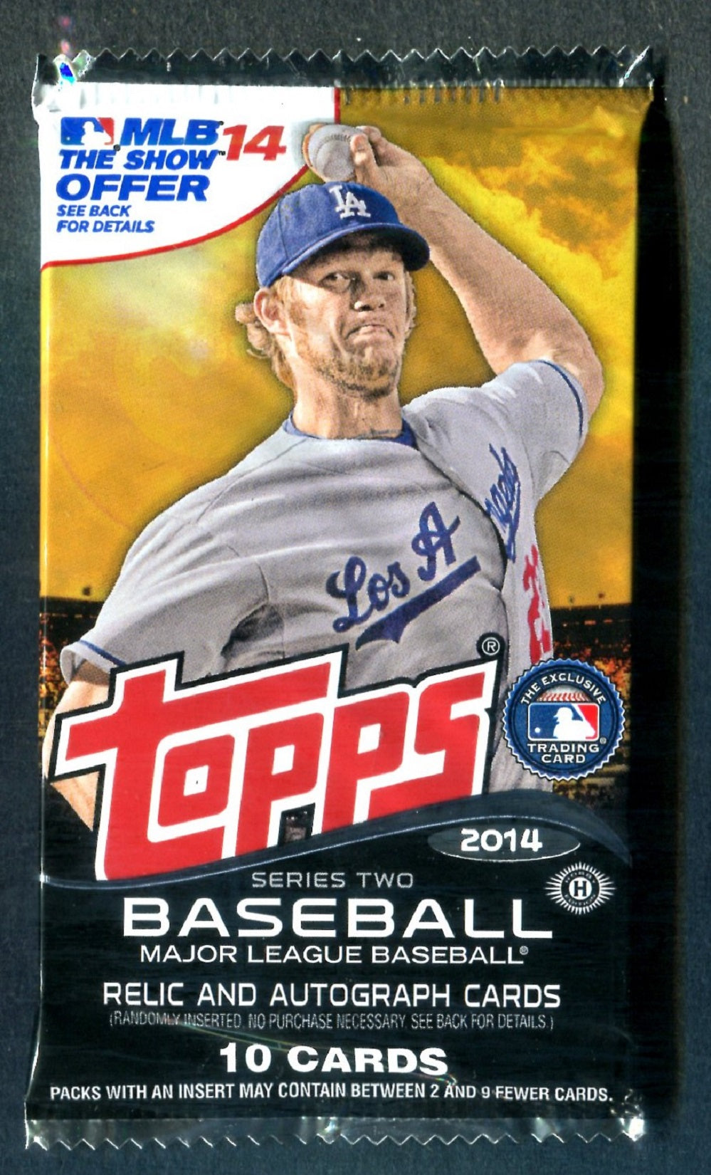 2014 Topps Baseball Unopened Series 2 Pack (Hobby) (10)