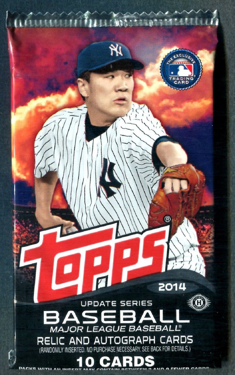 2014 Topps Baseball Unopened Update Series Pack (Hobby) (10)