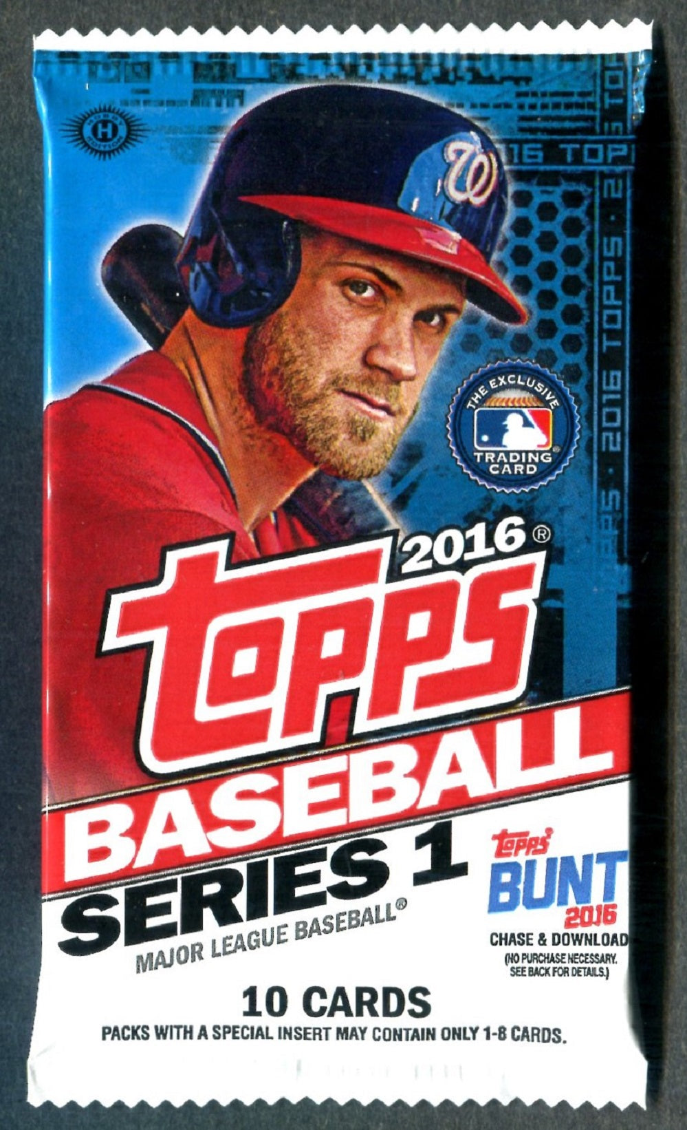 2016 Topps Baseball Unopened Series 1 Pack (Hobby) (10)