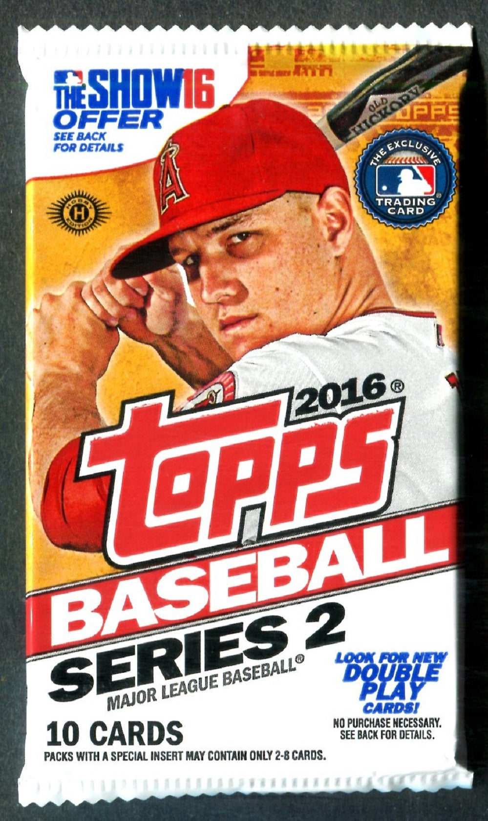 2016 Topps Baseball Unopened Series 2 Pack (Hobby) (10)