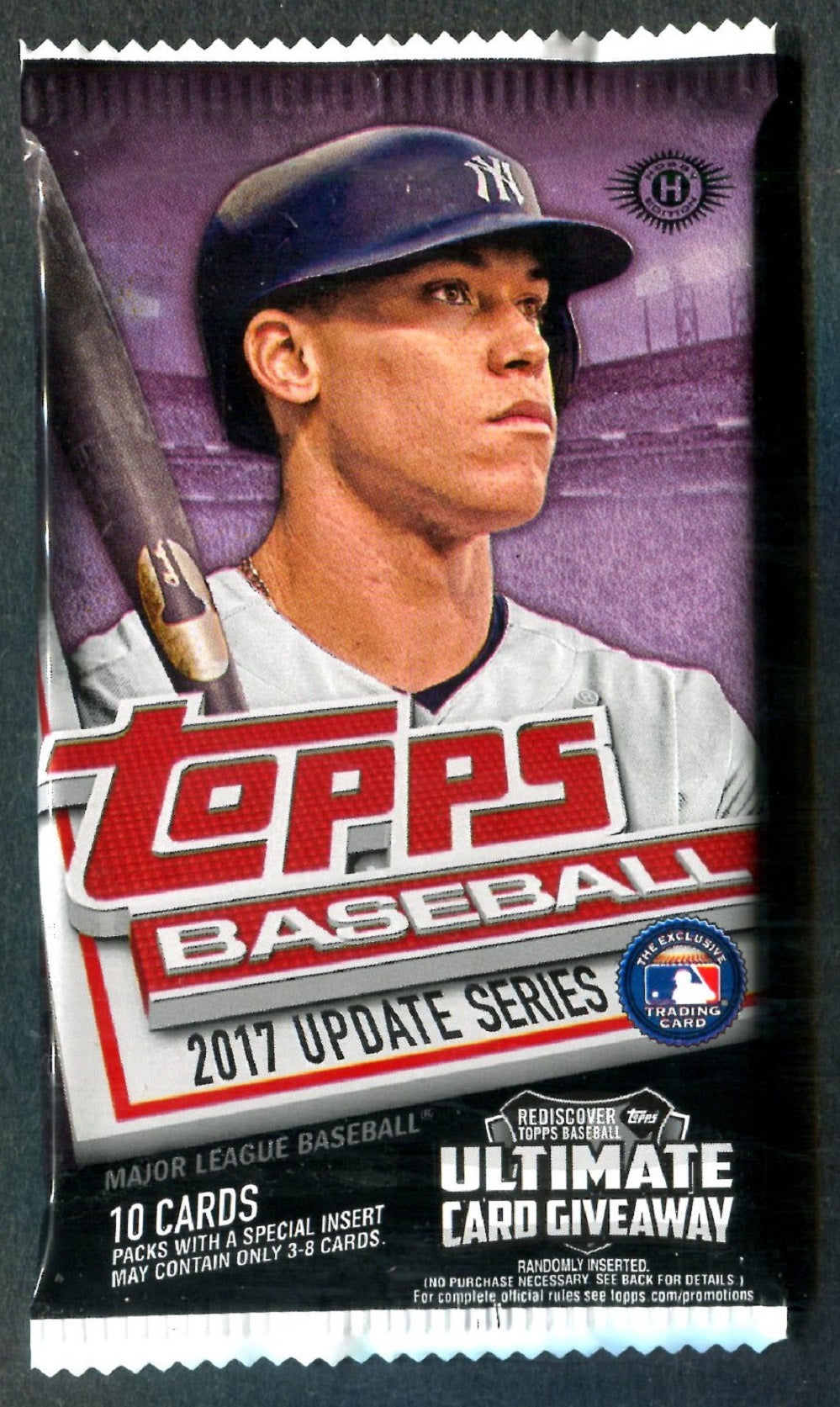 2017 Topps Baseball Unopened Update Series Pack (Hobby) (10)