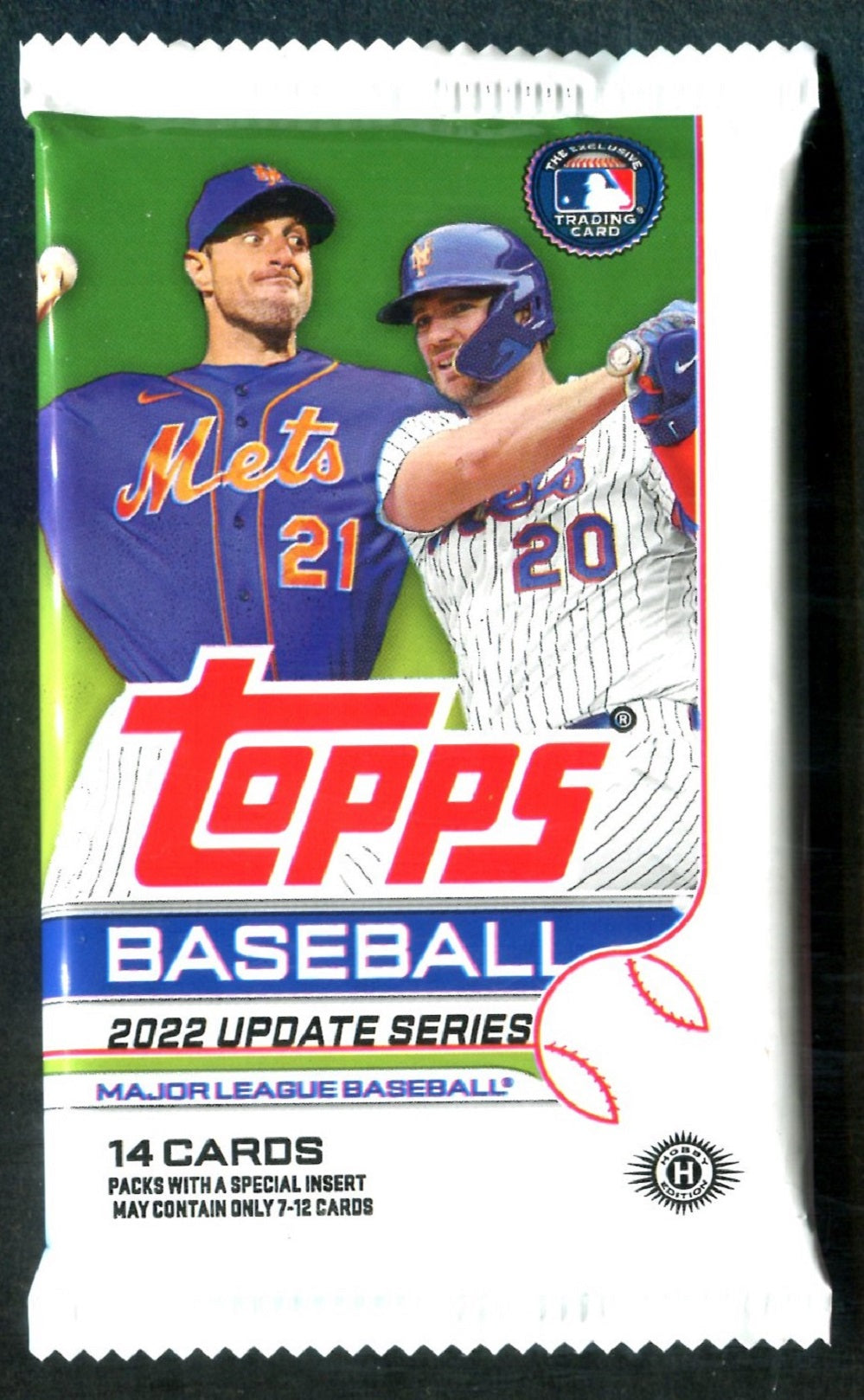 2022 Topps Baseball Unopened Update Series Pack (Hobby) (14)