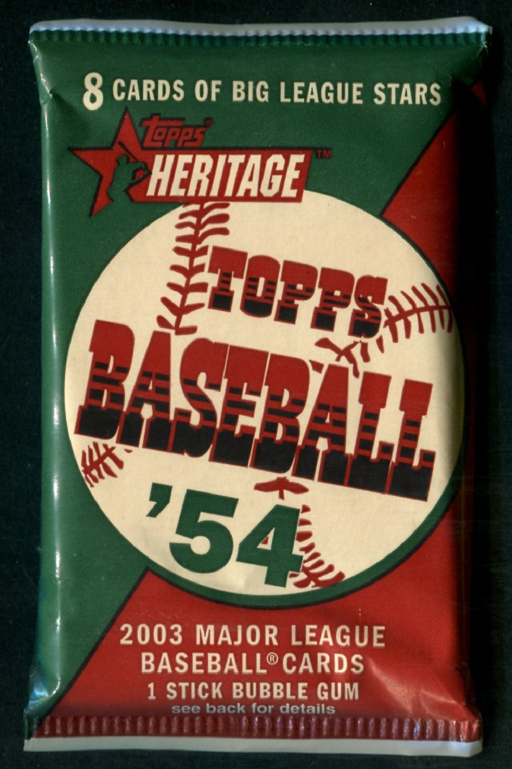 2003 Topps Heritage Baseball Unopened Pack (Retail) (8)