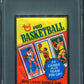 1980 1980/81 Topps Basketball Unopened Wax Pack PSA 9 *6742