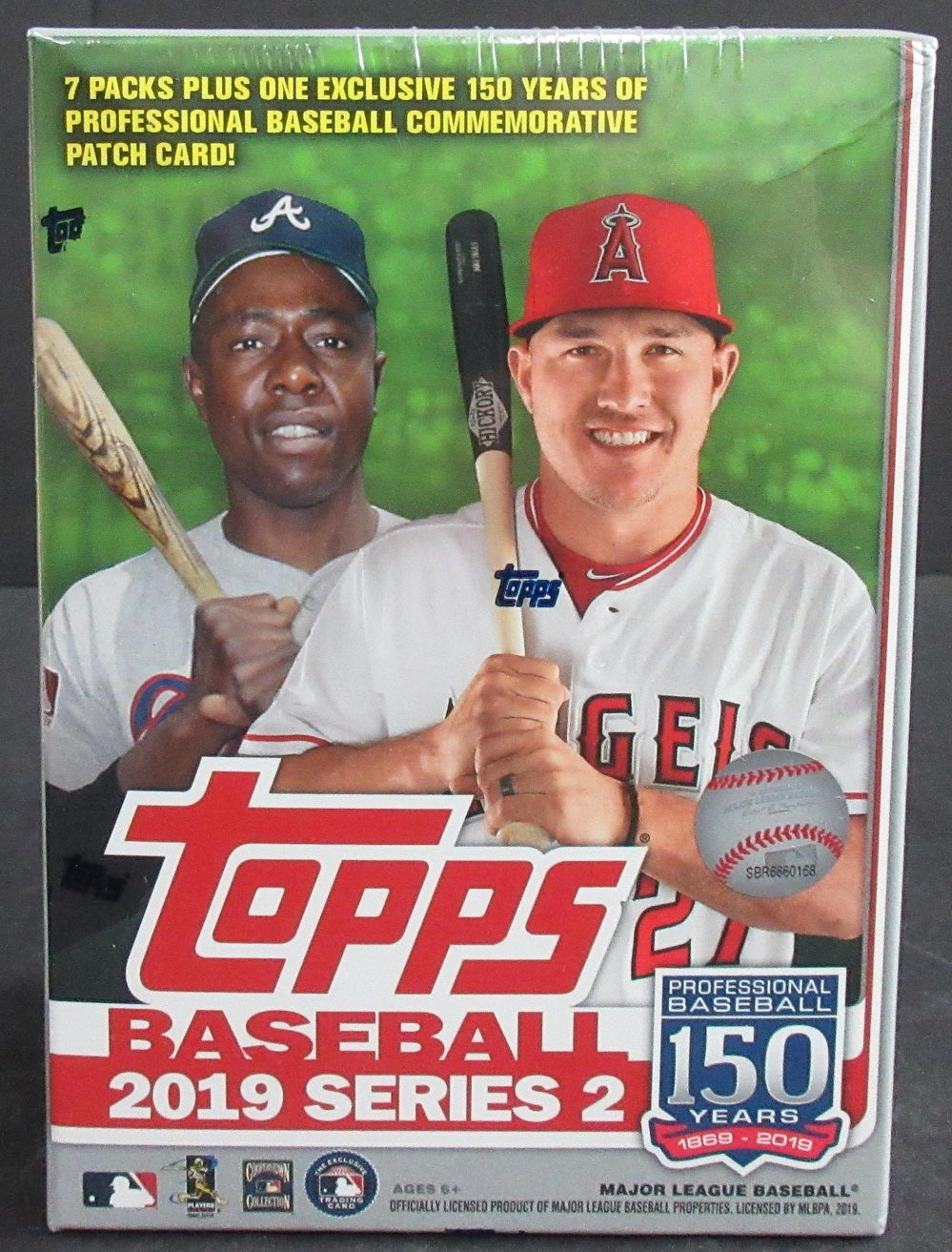 2019 Topps Baseball Series 2 Blaster Box (7/14)