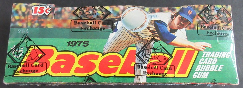 1975 Topps Baseball Unopened Mini Wax Box (BBCE) (X1705)