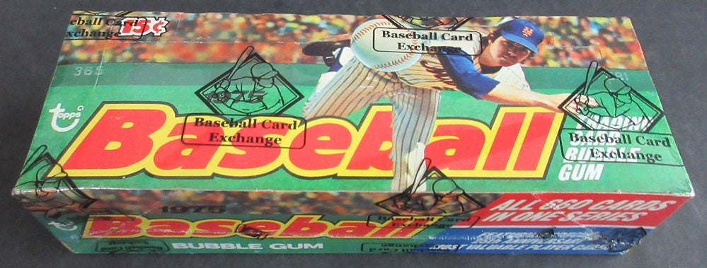 1975 Topps Baseball Unopened Mini Wax Box (BBCE) (X1719)