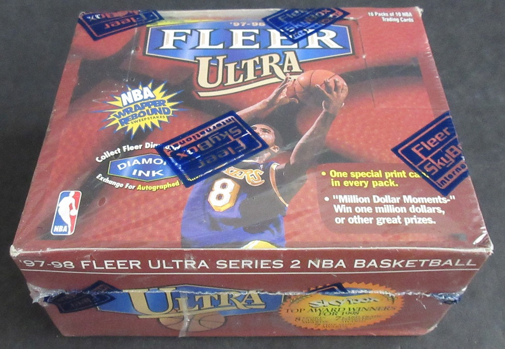 1997/98 Fleer Ultra Basketball Series 2 Unopened Box (Retail) (18/10)