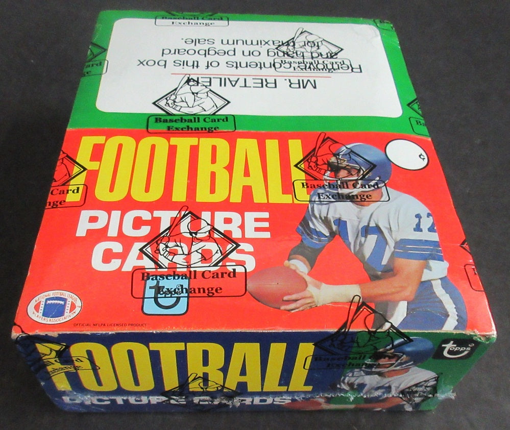 1981 Topps Football Unopened Rack Box (BBCE) (Non X-Out) (A15476)