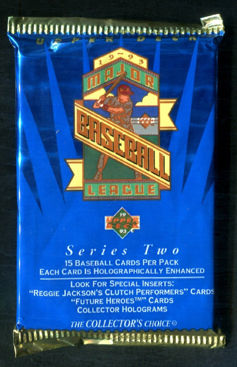 1993 Upper Deck Baseball Unopened Series 2 Pack (Retail) (15)