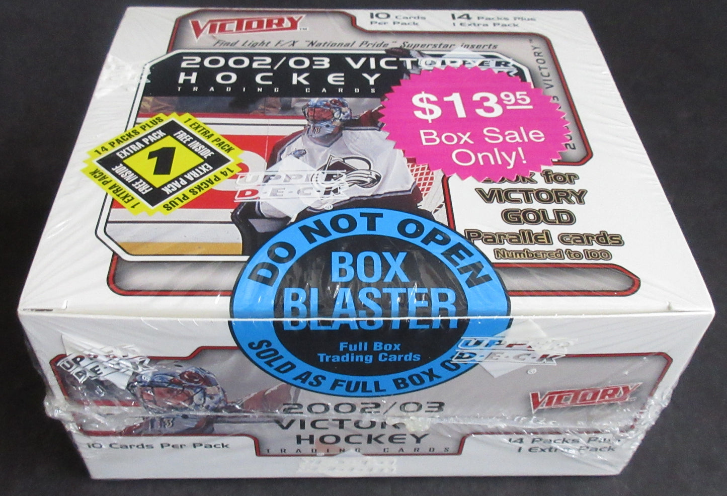 2002/03 Upper Deck Victory Hockey Blaster Box (14/10)